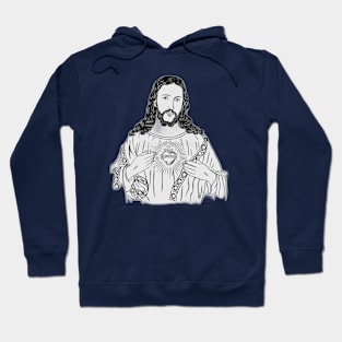 Lord Jesus Christ Sacred Heart Hoodie